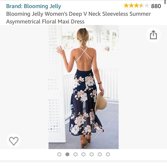 Floral summer dress - Picture 2 of 2